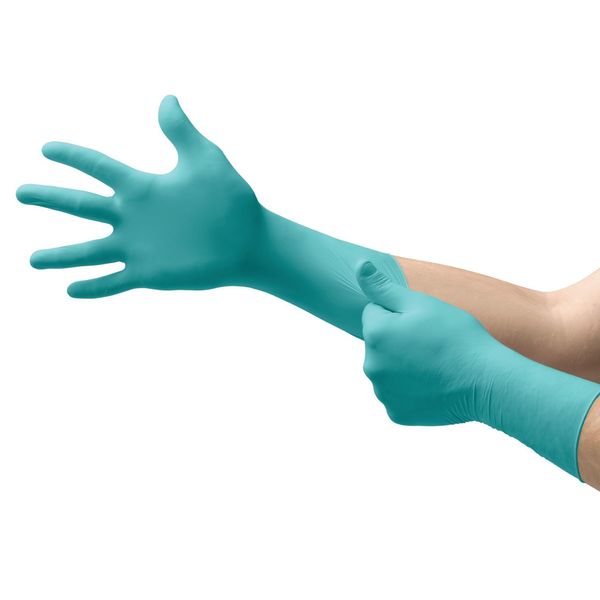 Sterile Cleanroom Gloves, Nitrile, M, PK200