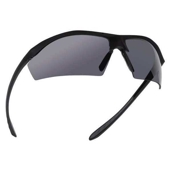 Ballistic Safety Glasses, Wraparound Smoke Polycarbonate Lens, Anti-Fog, Scratch-Resistant