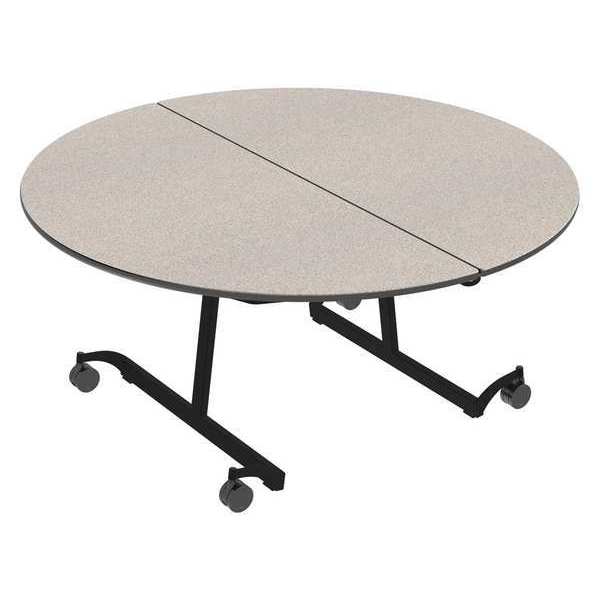 Round Mobile Cafeteria Table, 60