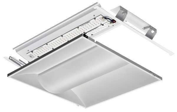 LED Troffer Kit, 3500K, 2x2