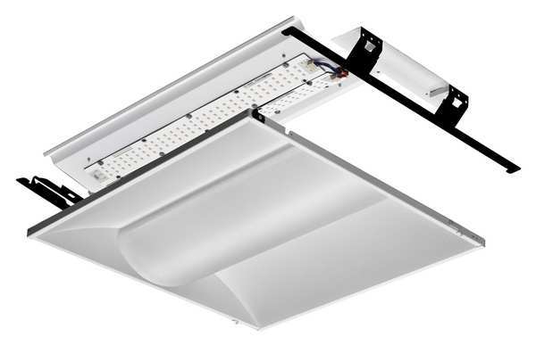 LED Troffer Kit, 4000K, 2x2