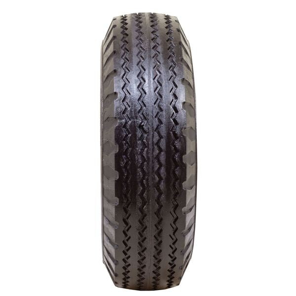 Flat Free Wheel, Polyurethane, 400lb, White