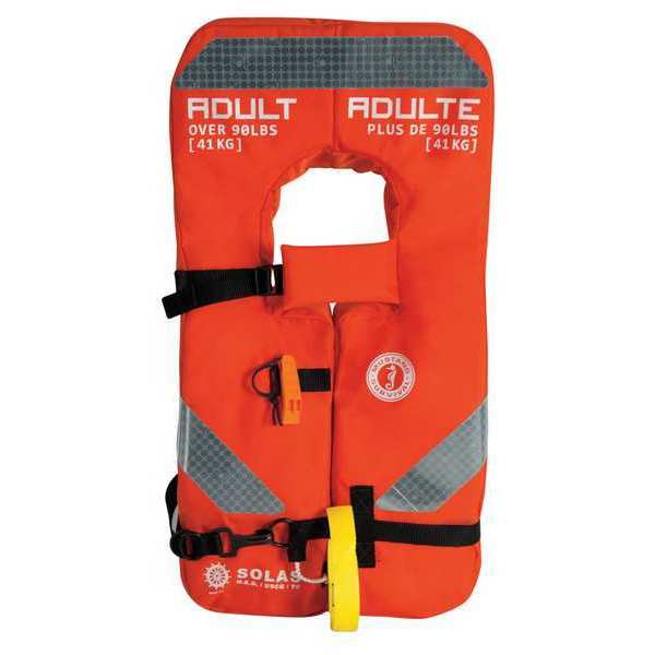 Life Vest, Orange, Cordura, Universal