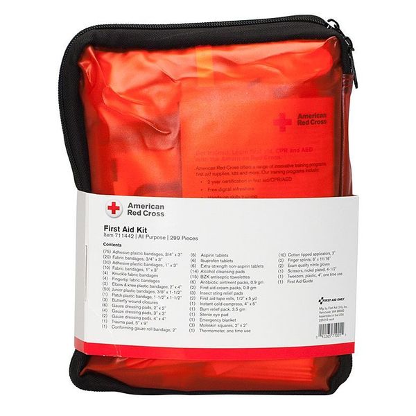 Bulk First Aid Kit, PVC, 25 Person