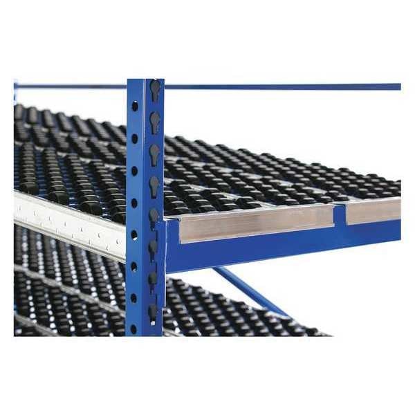 Starter Gravity Flow Rack, 72 in D, 48 in W, 4 Shelves