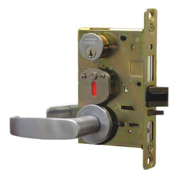 Lever Lockset, Mechanical, Classroom, Grd.1