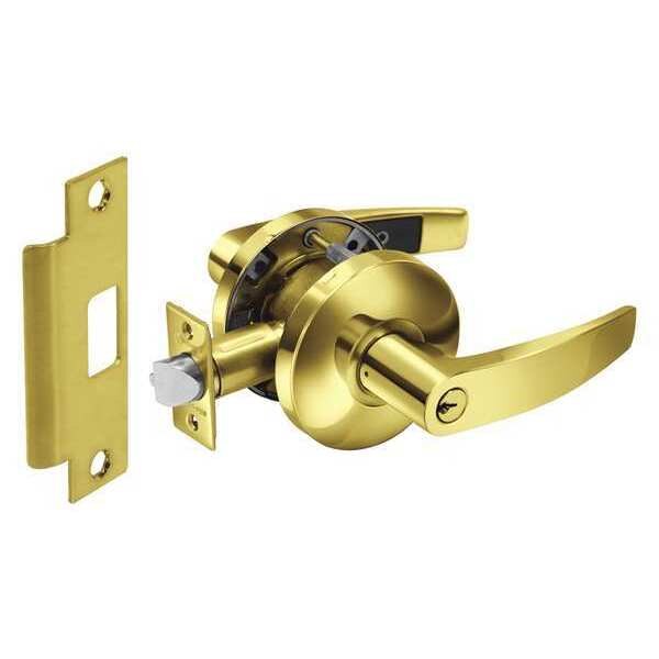 Lever Lockset, Mechanical, Classroom, Grd.2