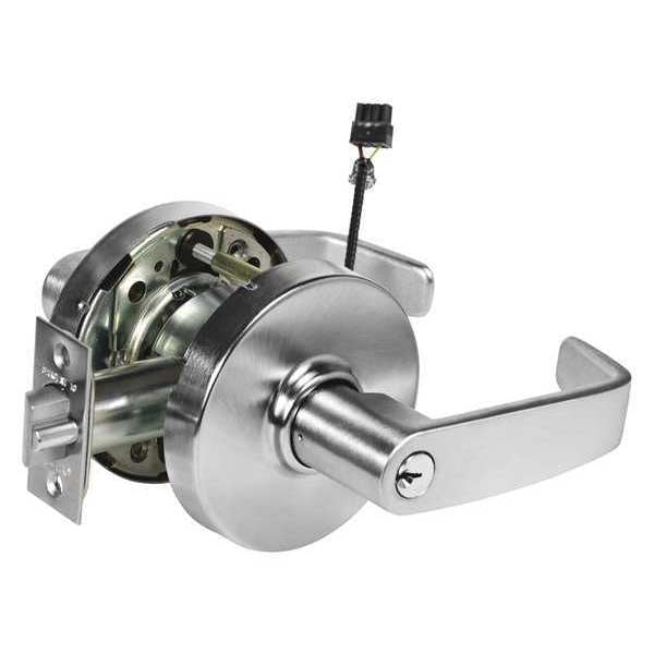 Lever Lockset, Electrical/Mechanical