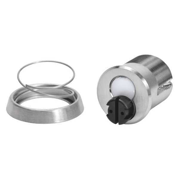 Mortise Cylinder, Satin Chrome