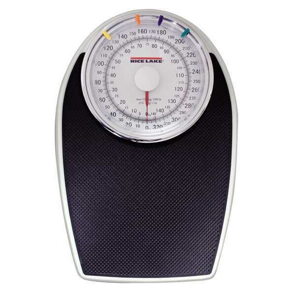 Mechanical Medical Scale, 150kg/330 lb. Cap., 90.5kg/1.0 lb. Graduations