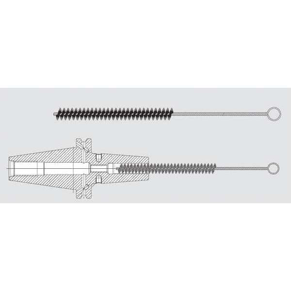 Shrink Fit Brush, 10 to 12mm, Cleaner