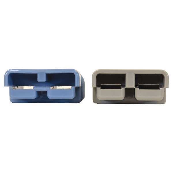 Booster Cable, 28ft. L, Blue, 600 Max. Amps