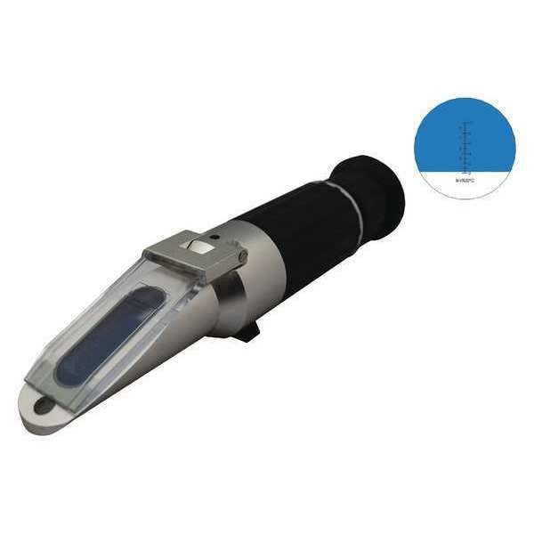Analog Refractometer, Brix, 7-1/2in.Lx1inW