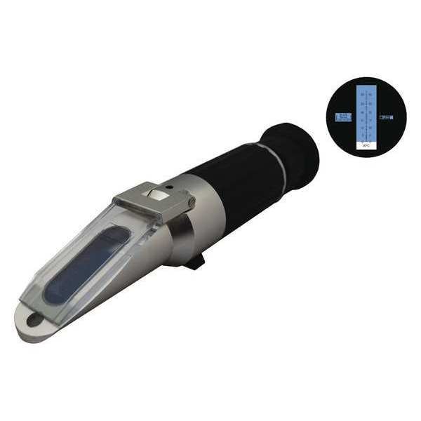 Analog Refractometer, Brix, 1in.H, 1in.dia,