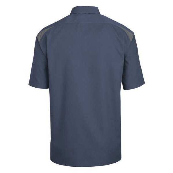 Short Sleeve Shirt, Dark Navy Smoke, XL