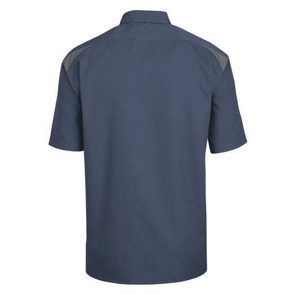 Short Sleeve Shirt, Dark Navy Smoke, L