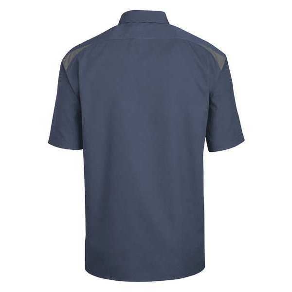 Short Sleeve Shirt, Dark Navy Smoke, 2XL