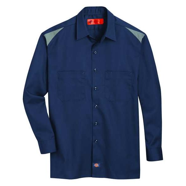 Long Slve Shirt, Dark Navy Smoke, 2XL Tall