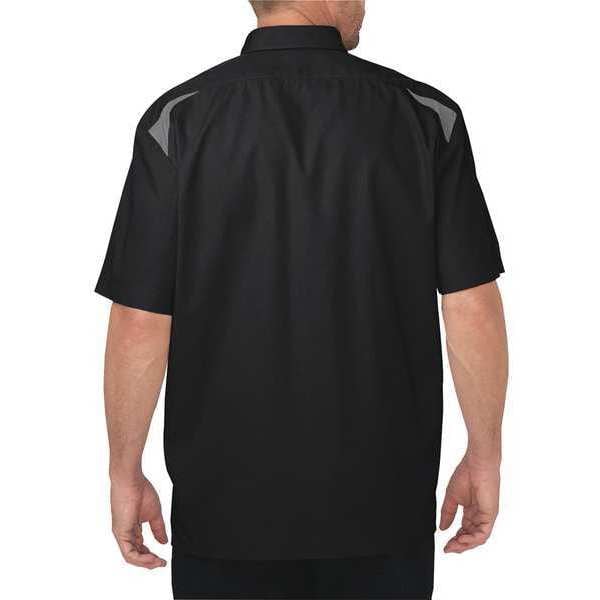 Short Sleeve Shirt, Black Smoke, XL Tall