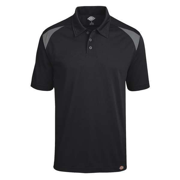 Short Sleeve Polo, Black Smoke, 3XL