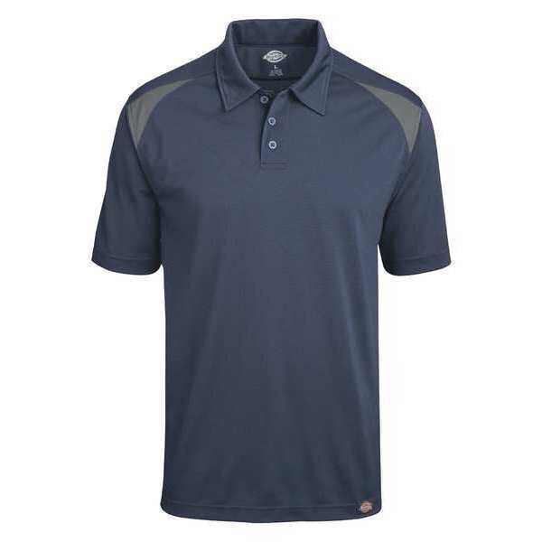 Short Sleeve Polo, Dark Navy Smoke, 2XL