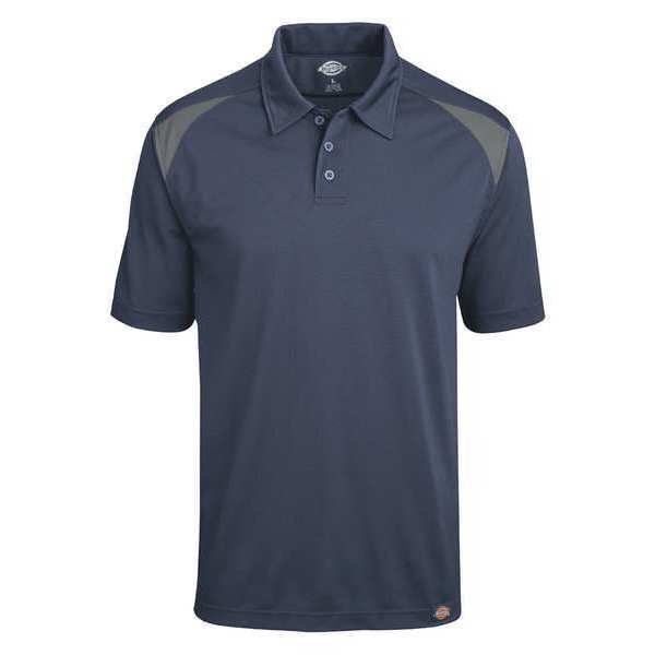 Short Sleeve Polo, Dark Navy Smoke, 4XL