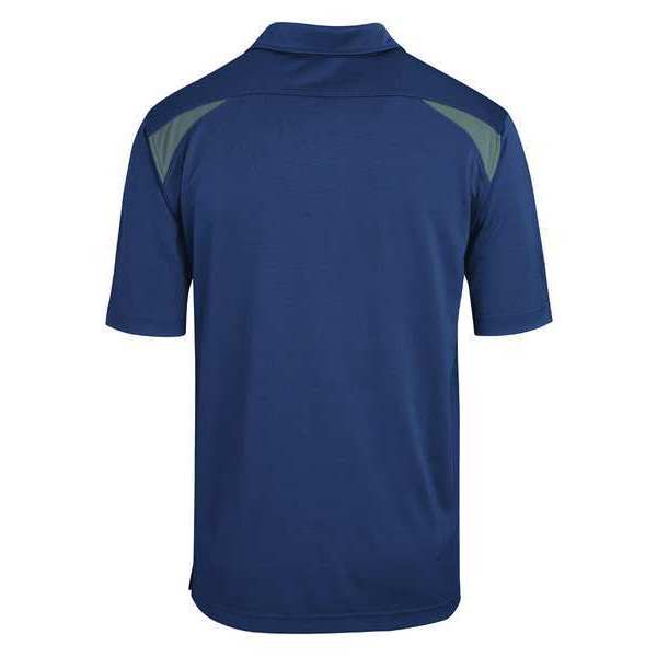 Short Sleeve Polo, Dark Navy Smoke, 4XL
