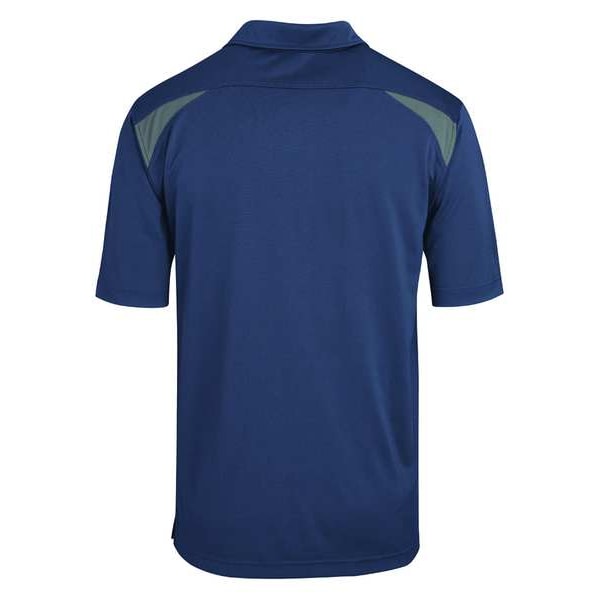 Short Sleeve Polo, Dark Navy Smoke, 3XL