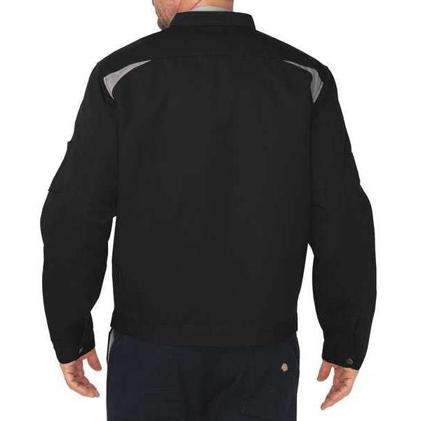 Men's Black Polyester/Cotton Jacket size S