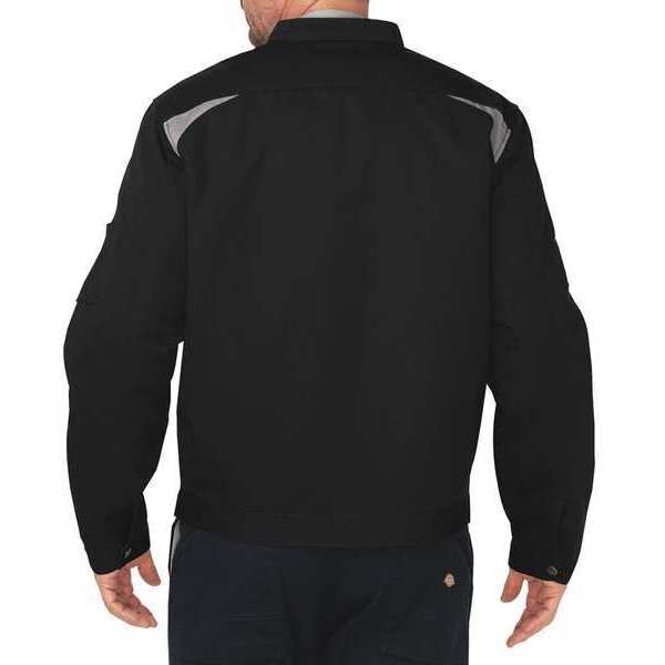 Men's Black Polyester/Cotton Jacket size XL