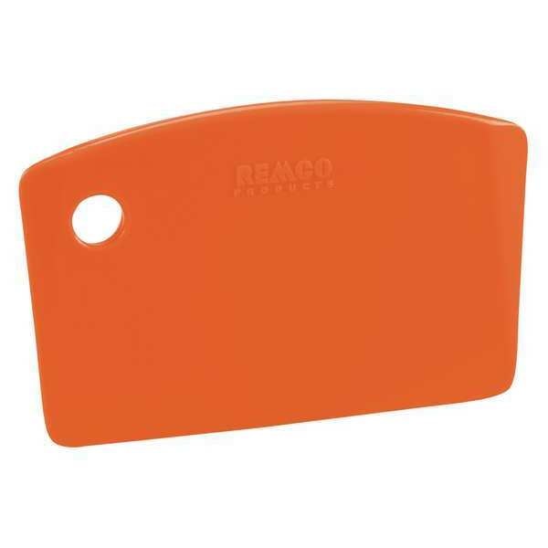 Mini Bench Scraper, Polypropylene, Orange