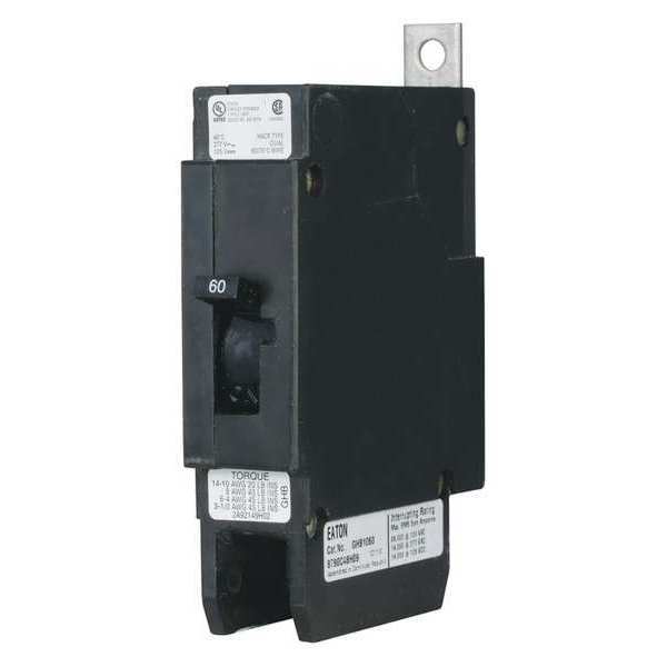 Miniature Circuit Breaker, 15 A, 277V AC, 1 Pole, Bolt On Mounting Style, GHB Series