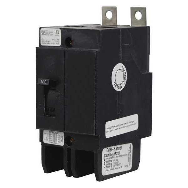 Miniature Circuit Breaker, 70 A, 277/480V AC, 2 Pole, Bolt On Mounting Style, GHB Series
