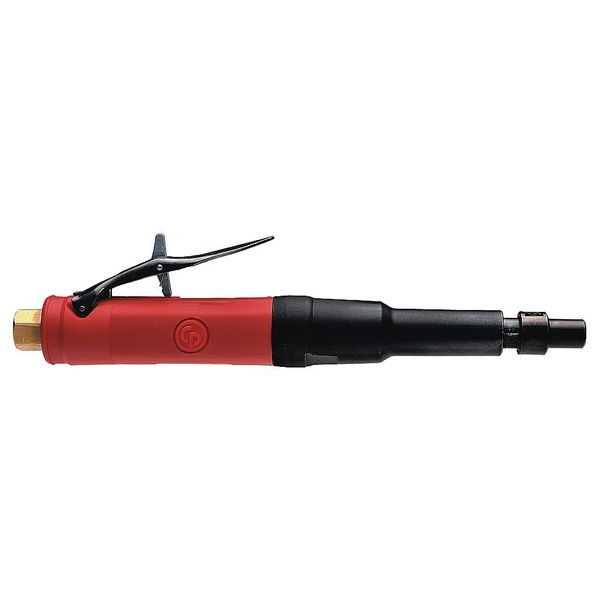Extended Die Grinder, 1/4 in Female Air Inlet, 1/4 in Collet, Heavy Duty, 25,000 RPM, 0.5 hp