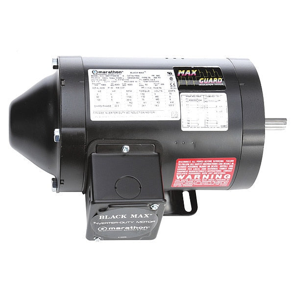 Vector Motor, 1/2 HP, 1.52 lb-ft, 230/460V