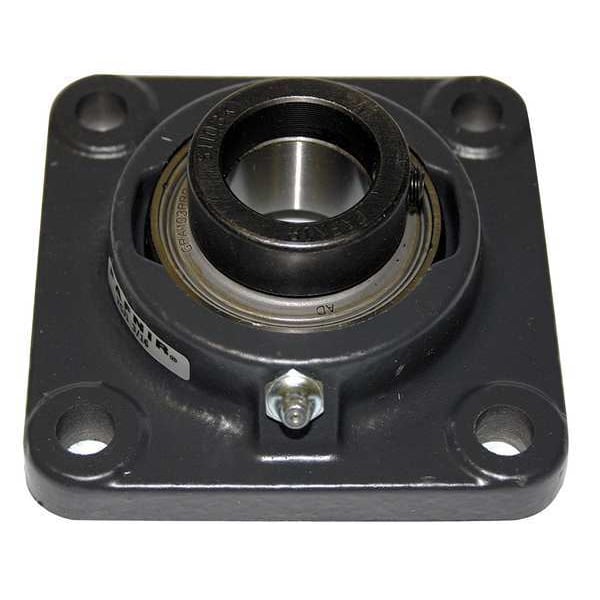 Flange Bearing, 4-Bolt, Ball, 1-1/4