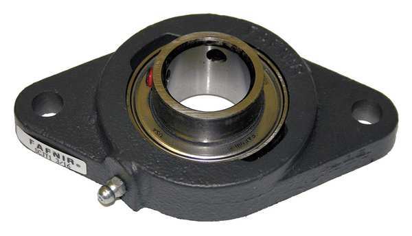 Flange Bearing, 2-Bolt, Ball, 2