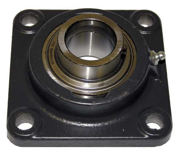 Flange Bearing, 4-Bolt, Ball, 2-3/16
