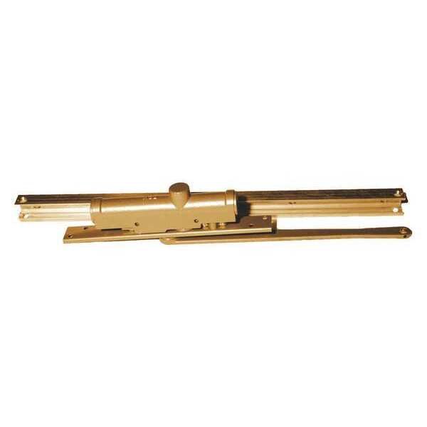 Manual Hydraulic 3130 Series Concealed Closers Door Closer Standard Duty Interior, Matte Brass