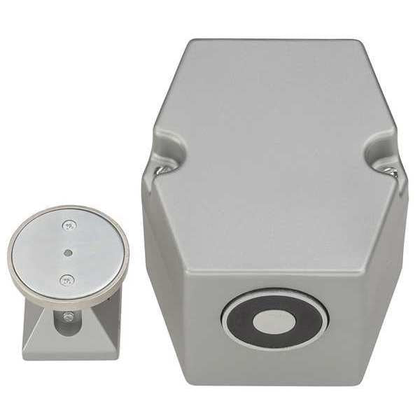 Electromagnetic Door Holder, Floor, 35 lb.