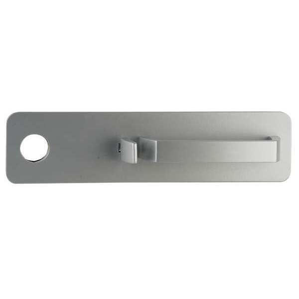 Exit Device Trim, Thumbpiece Pull, Silver