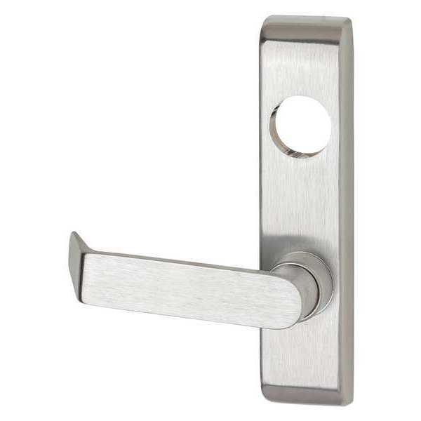 Lever, Rhodes, LH Reversible, Silver