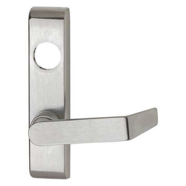 Lever, Rhodes, RH Reversible, Silver