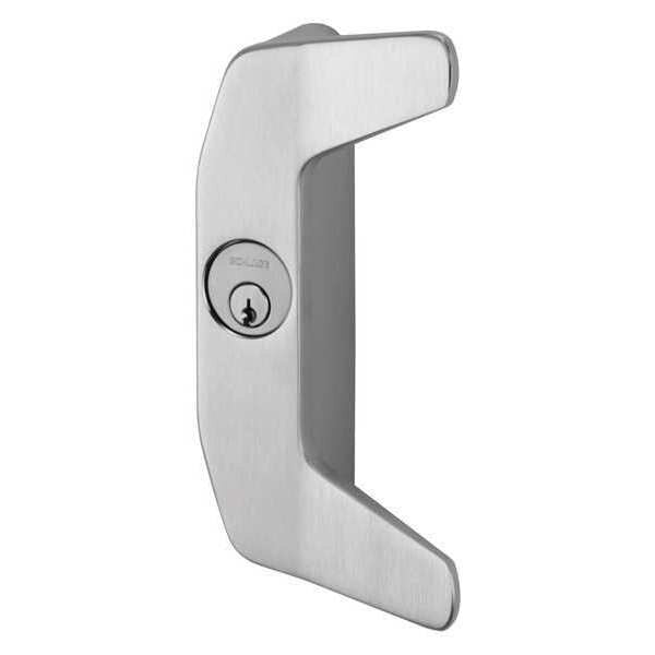 Night Latch Pull, RH Reversible, Silver