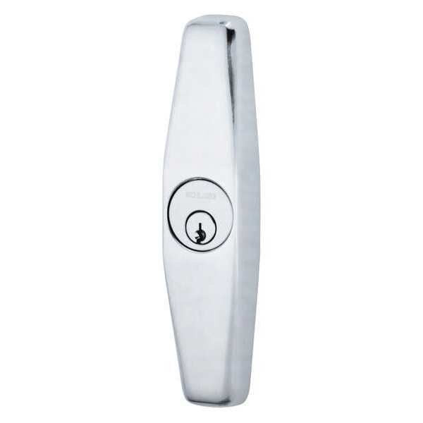 Night Latch Pull, Non-Handed, Silver