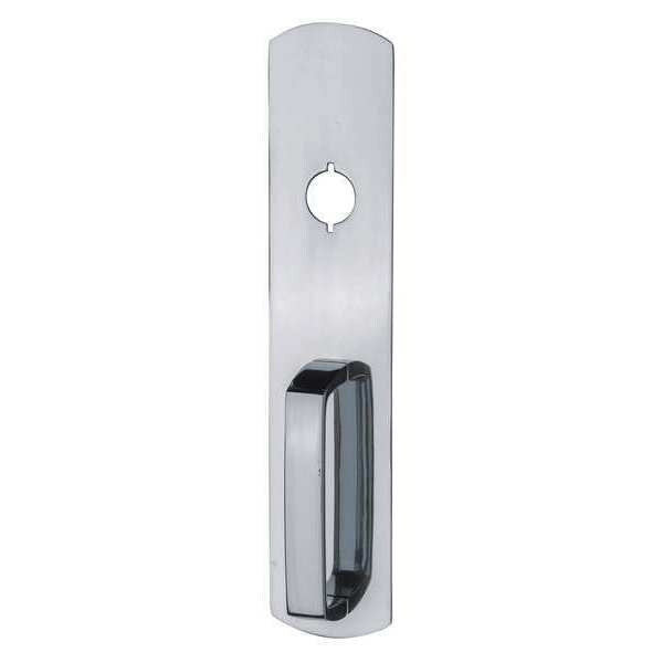 Exit Device Trim, Thumbpiece Pull, Silver