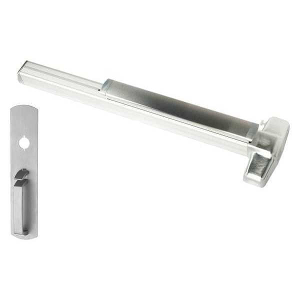 Mortise, Satin Chrome, 36 in. Door W