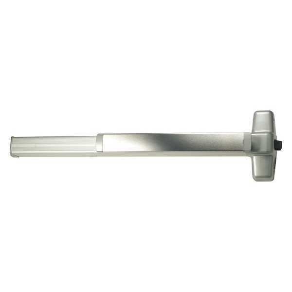 Rim, 36 in. Door W, Series 99, Satin Chrome