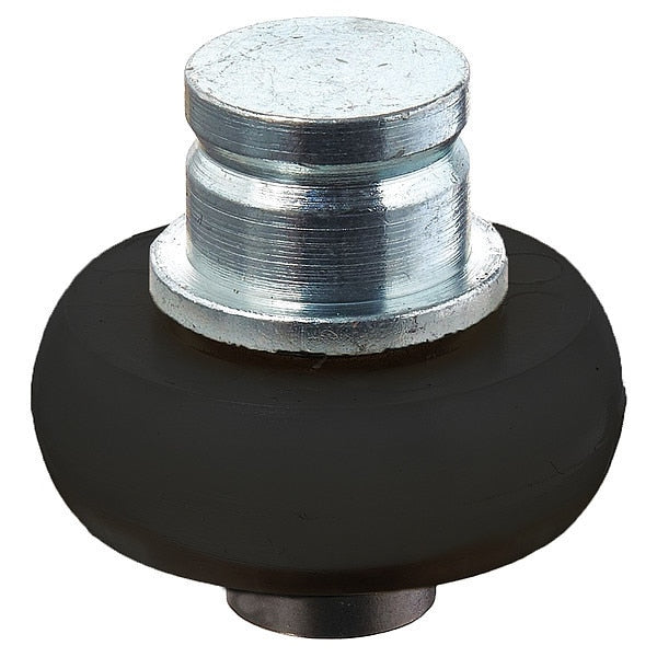 Track Roller, Silver, 1 in. L