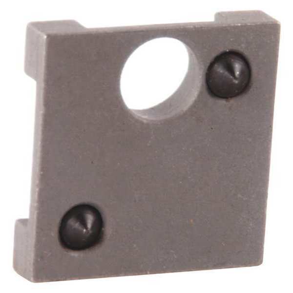 Spring Clip, Silver, Alum, 3-1/2 in. L